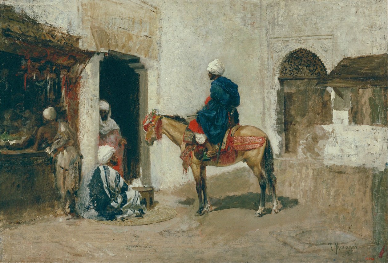 Marokkaan te Paard door Tomàs Moragas