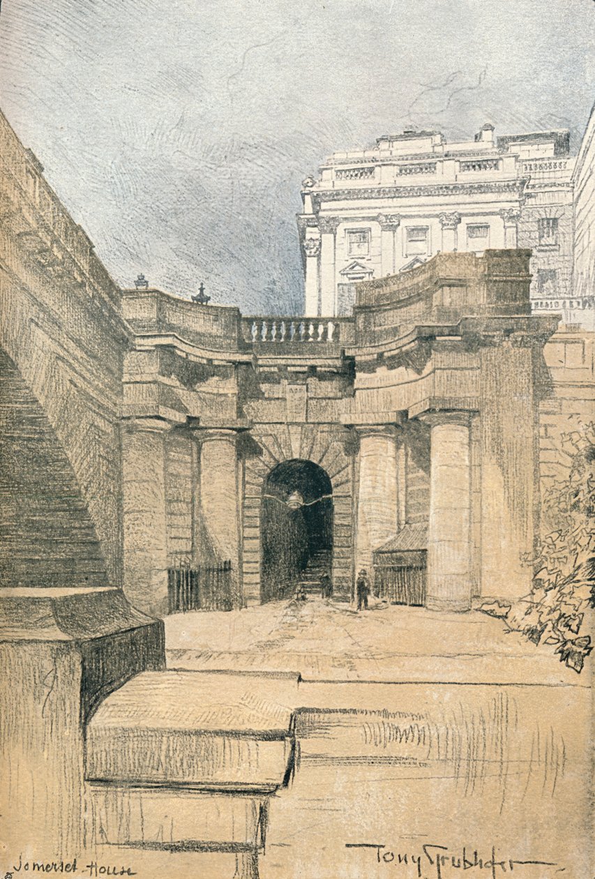 Somerset House, ca. 1902 door Tony Grubhofer