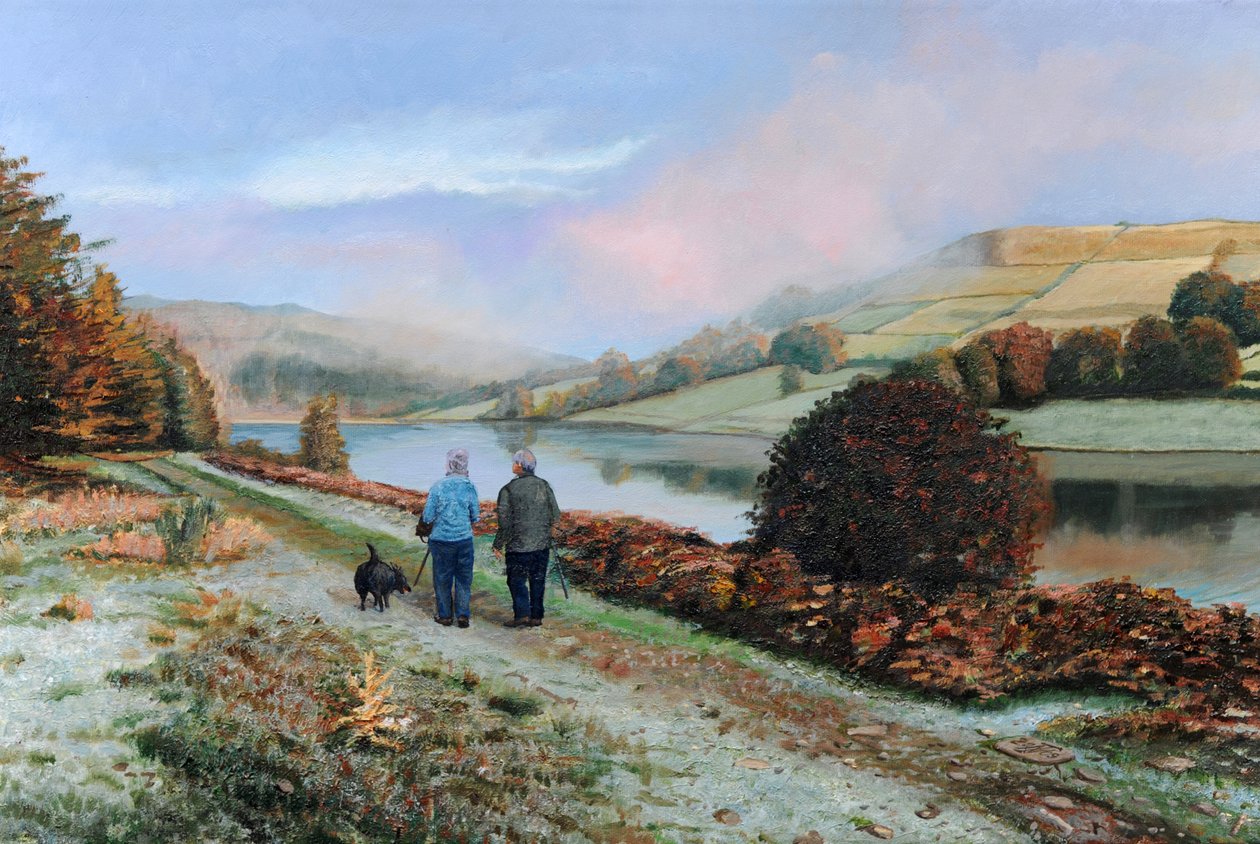 Ladybower Reservoir, Derbyshire door Trevor Neal