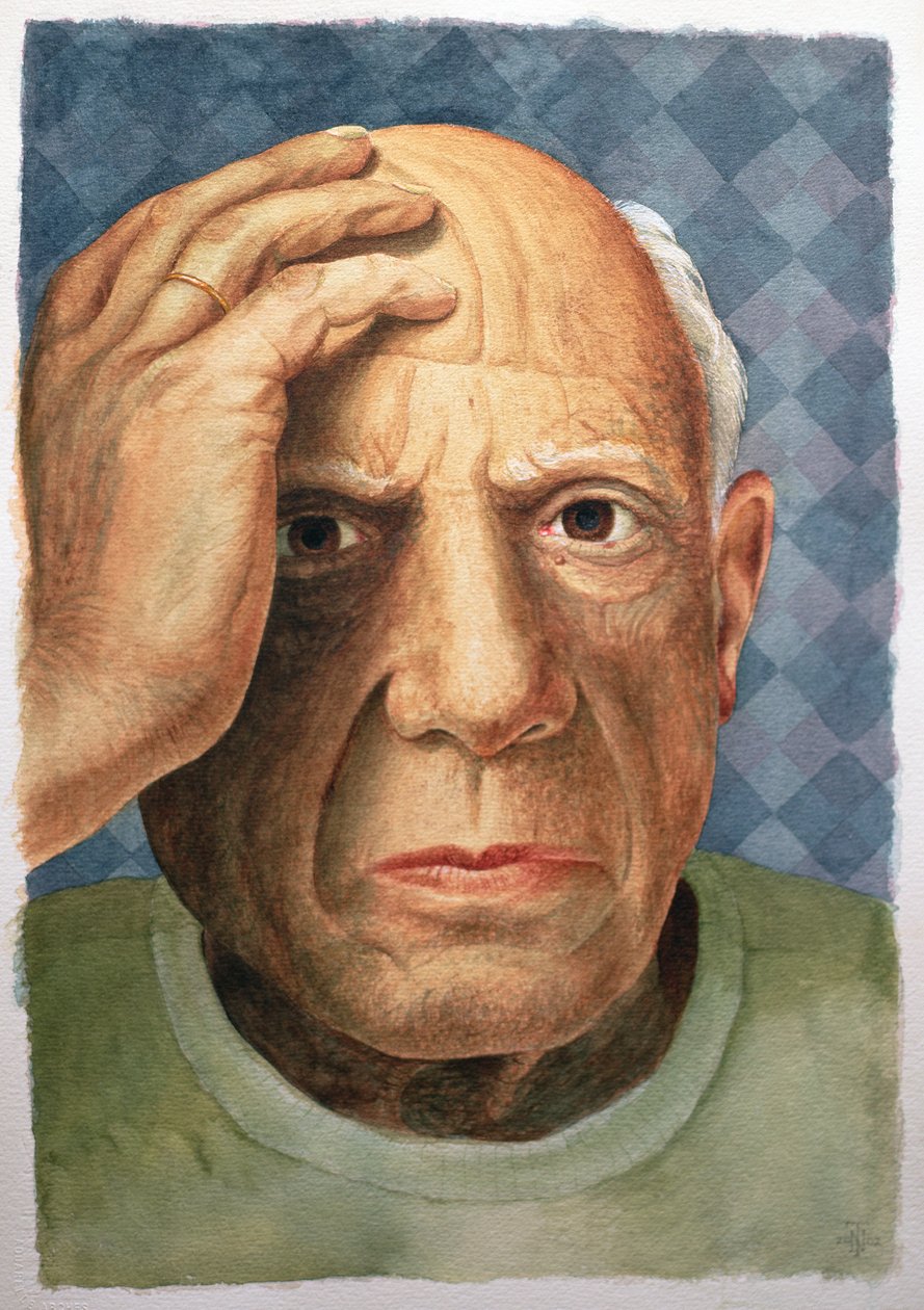 Picasso (1881-1973) door Trevor Neal