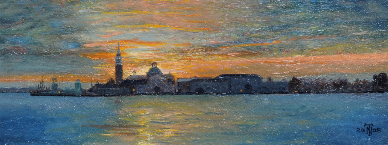 San Giorgio, Venetiaanse Lagune, 2008 door Trevor Neal