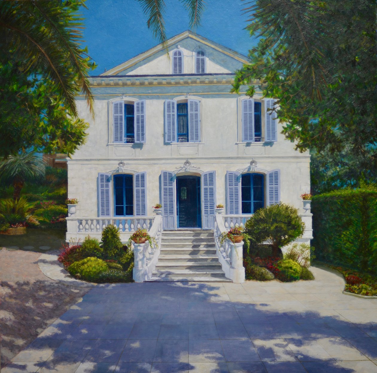 Villa Antibes door Trevor Neal