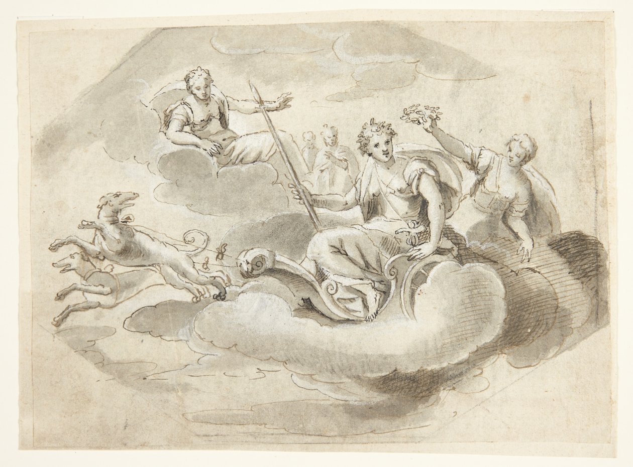 Allegorie met Philomelus(?) door Ubekendt