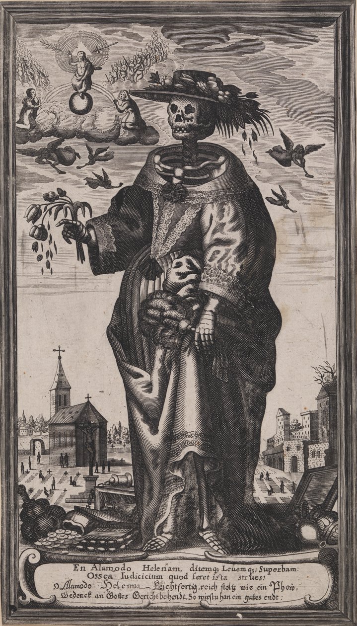 Allegorie van de dood door Ubekendt