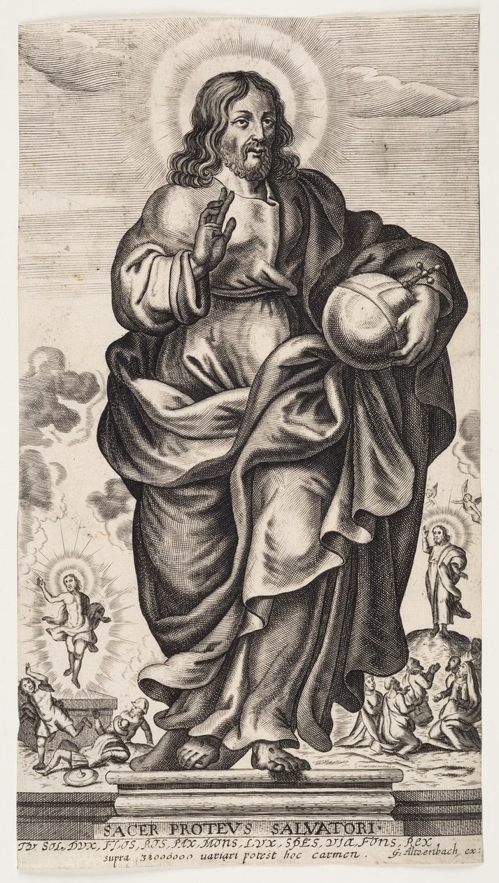 Christus als Verlosser van de Wereld door Ubekendt