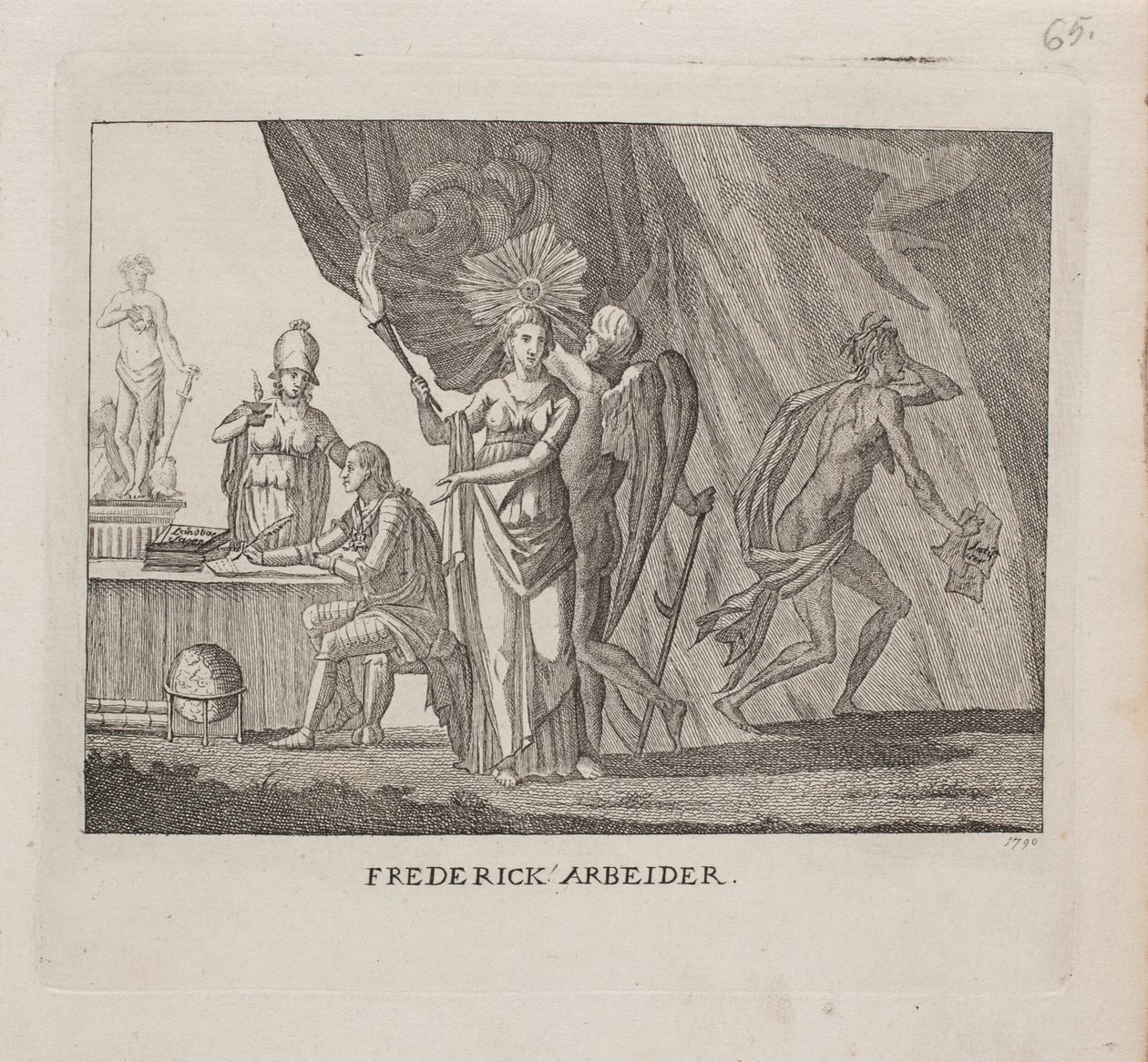 "Frederick werkt" door Ubekendt