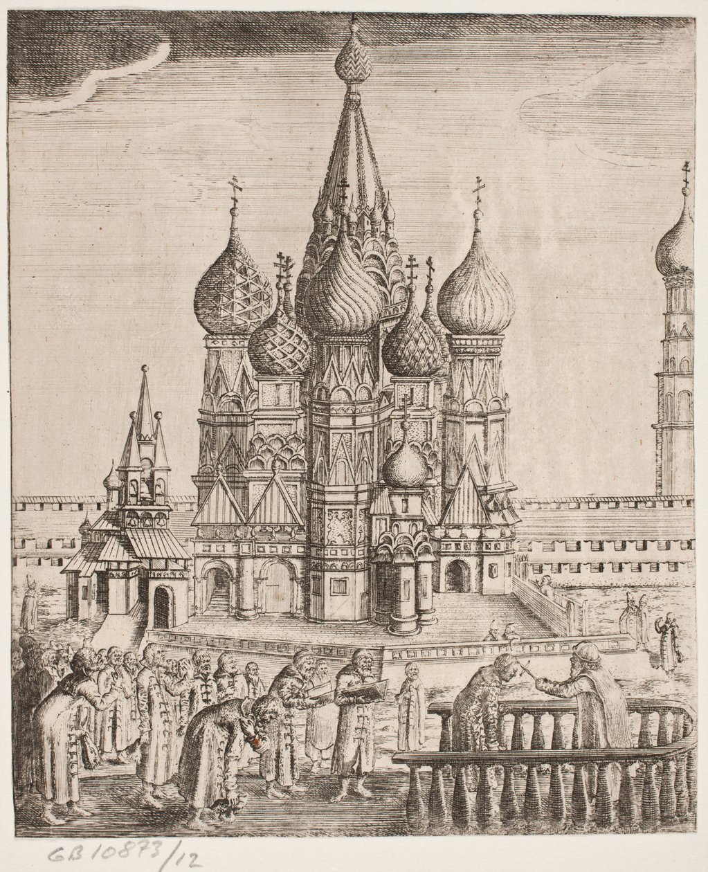 Vasili-kathedraal in Moskou door Ubekendt