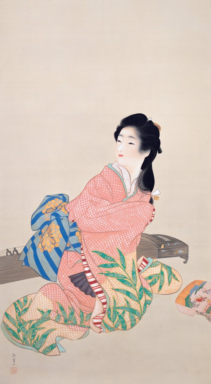Dochter Miyuki door Uemura Shoen