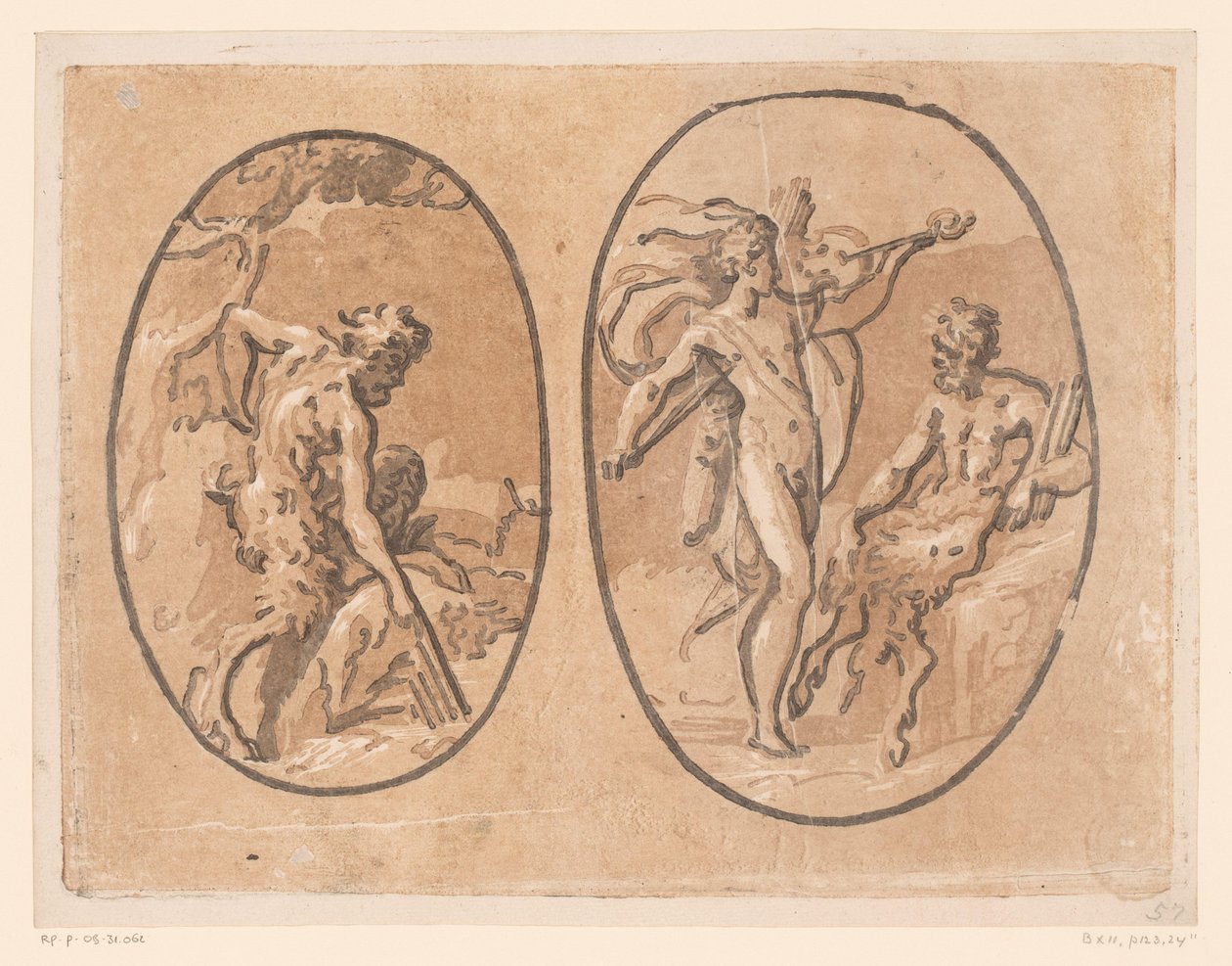 Marsyas vindt Minerva
