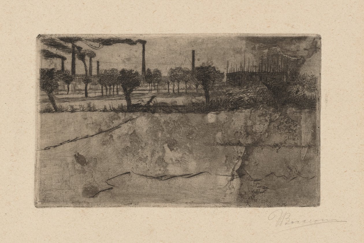 Periferie door Umberto Boccioni