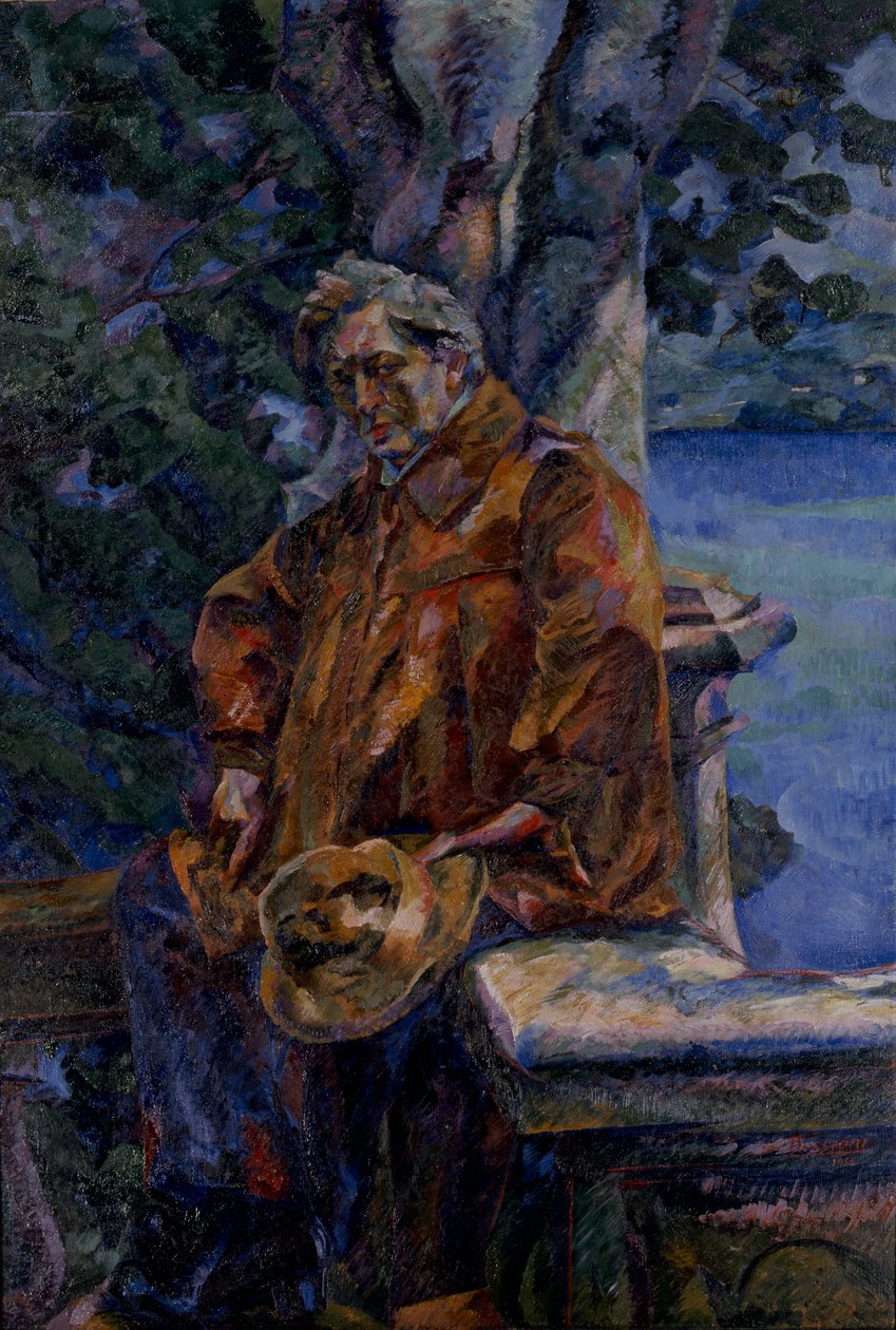 Portret van Meester Busoni door Umberto Boccioni