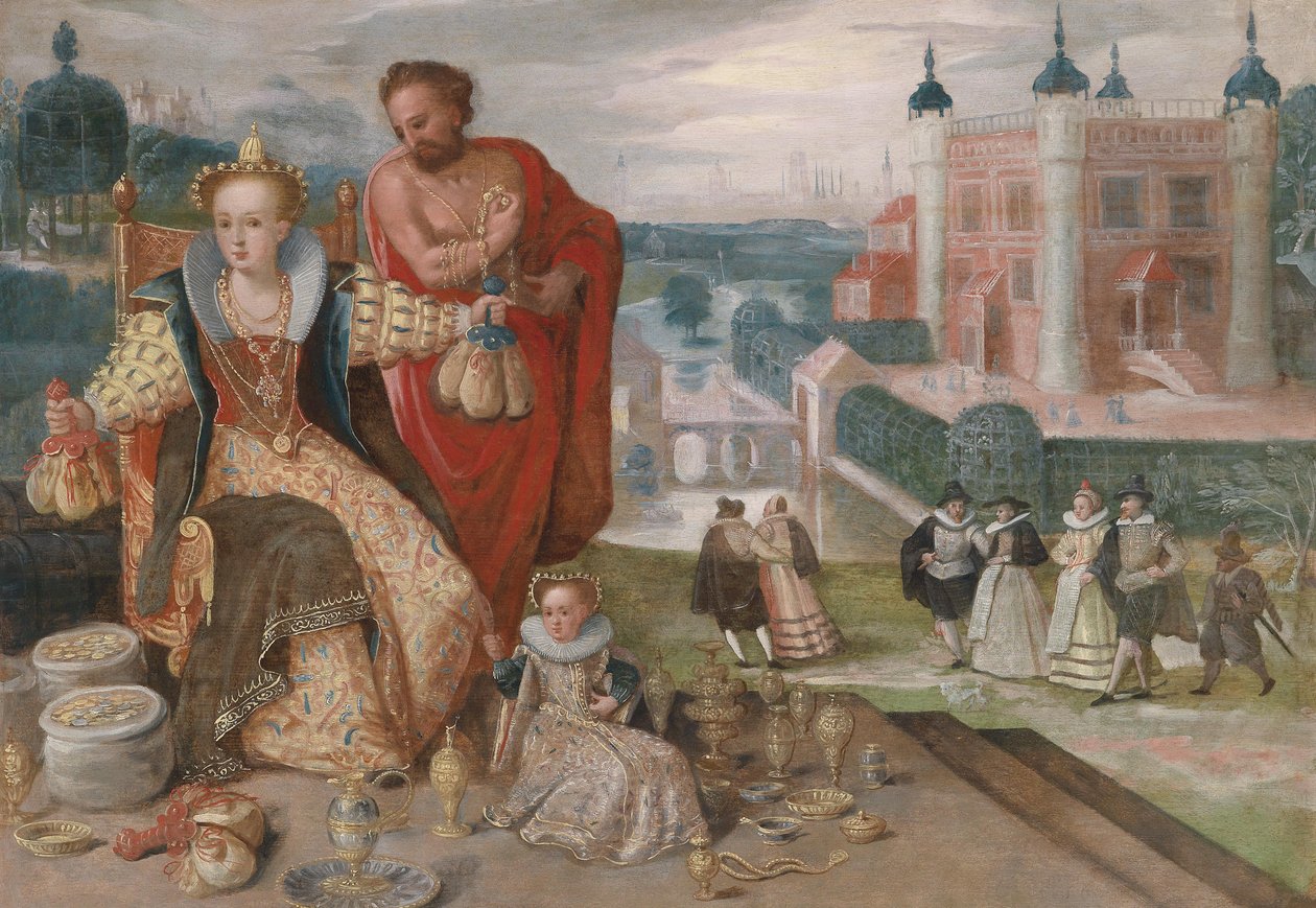 Allegorie van de gierigheid door Unbekannt Unbekannt