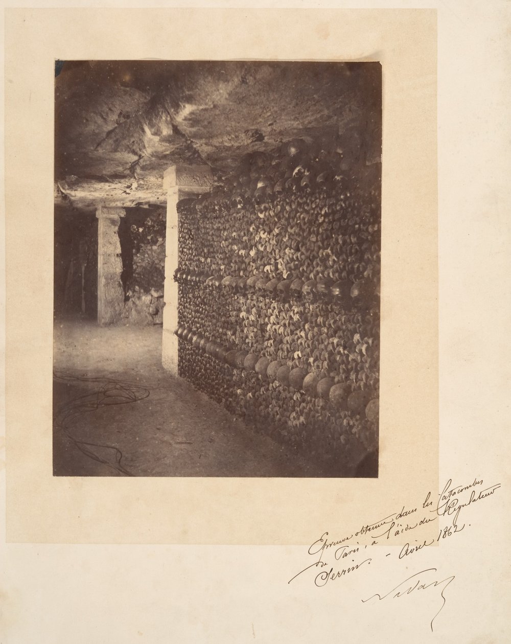Catacomben, Parijs door Unbekannt Unbekannt