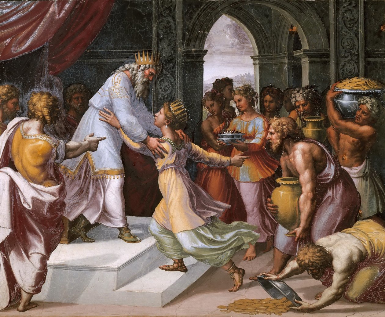 Fresco Palazzi Pontifici, Vaticaan door Unbekannt Unbekannt