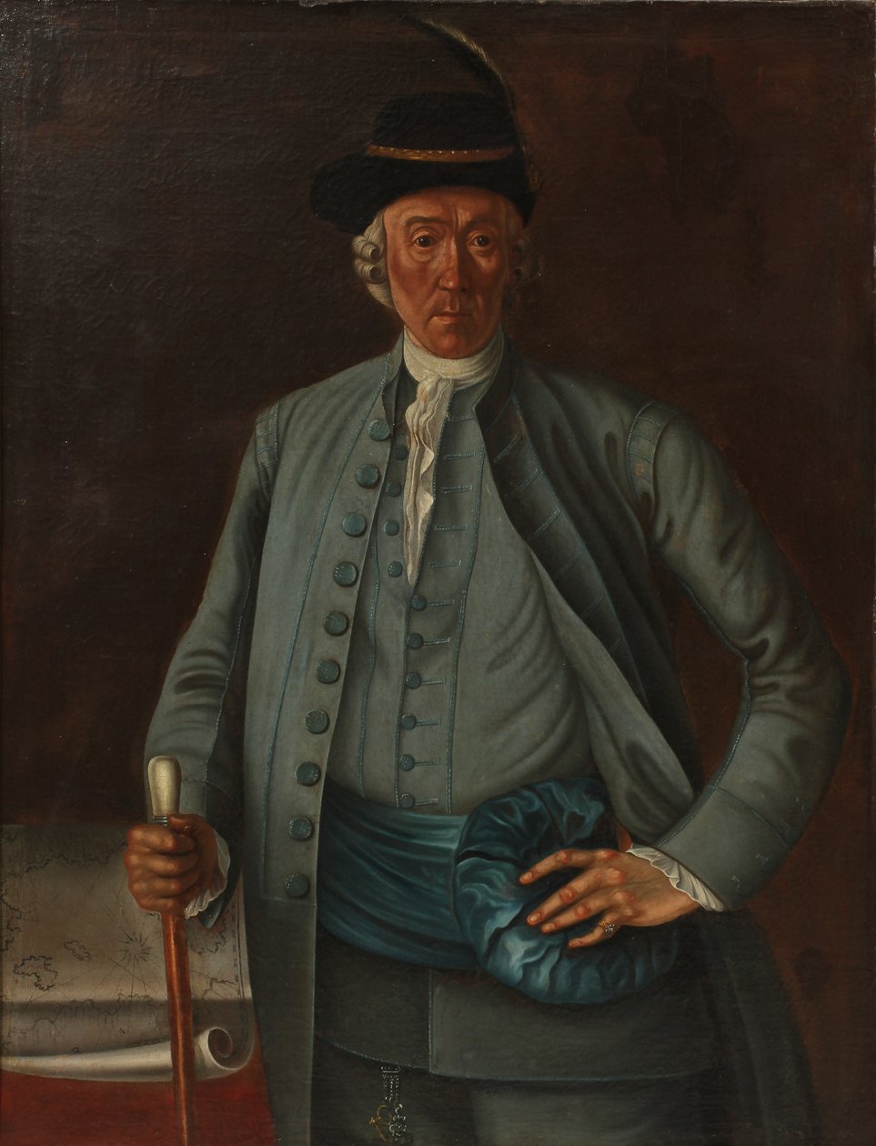Johan Acrel, ook gespeld als Acrell (1713-1790) door Unbekannt Unbekannt