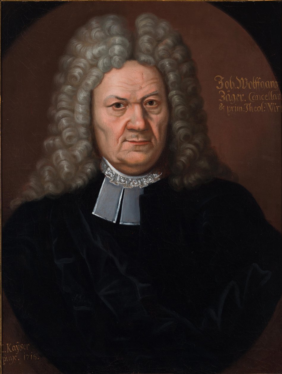 Johann Wolfgang Jäger door Unbekannt Unbekannt