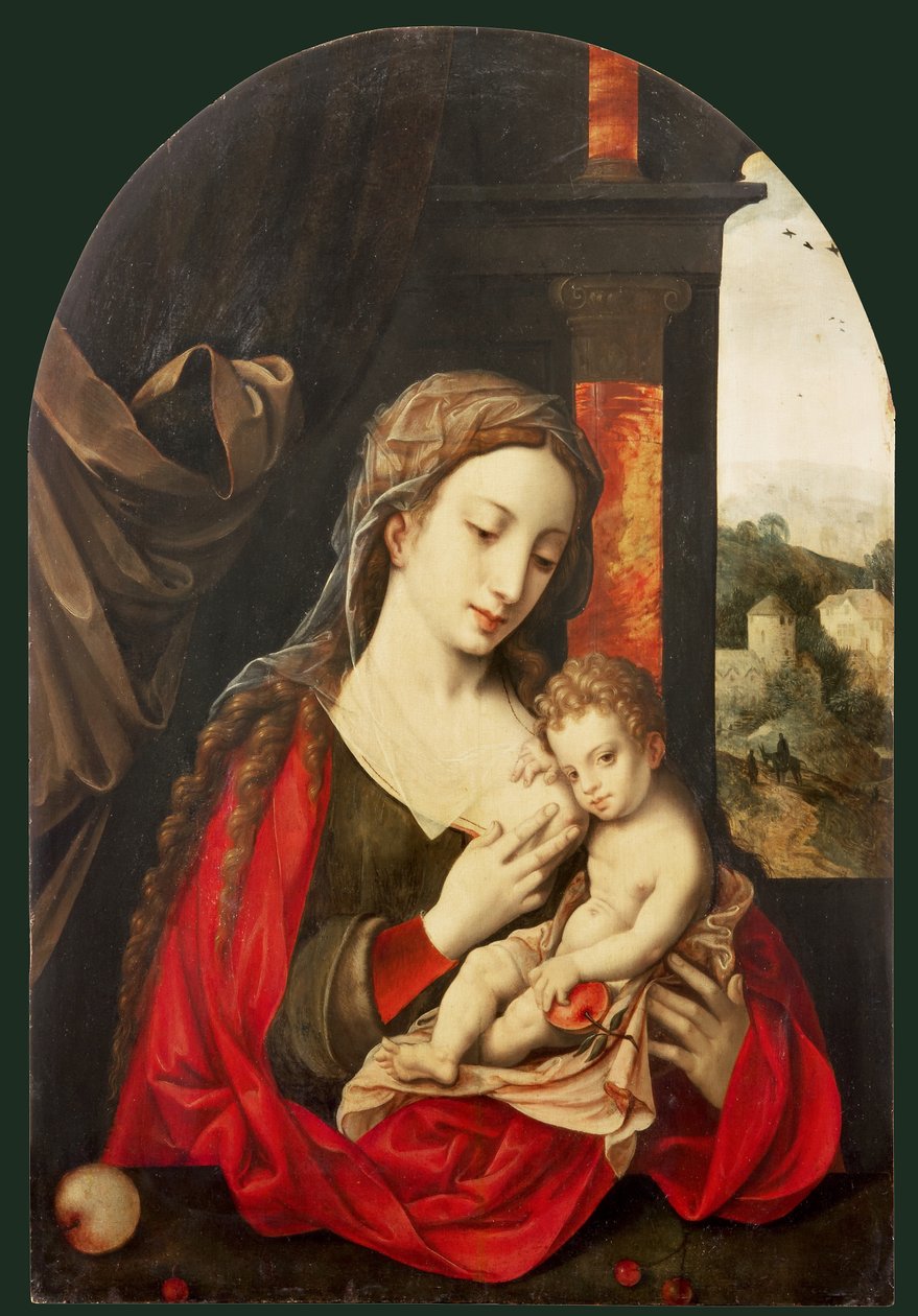 Madonna met Kind door Unbekannt Unbekannt