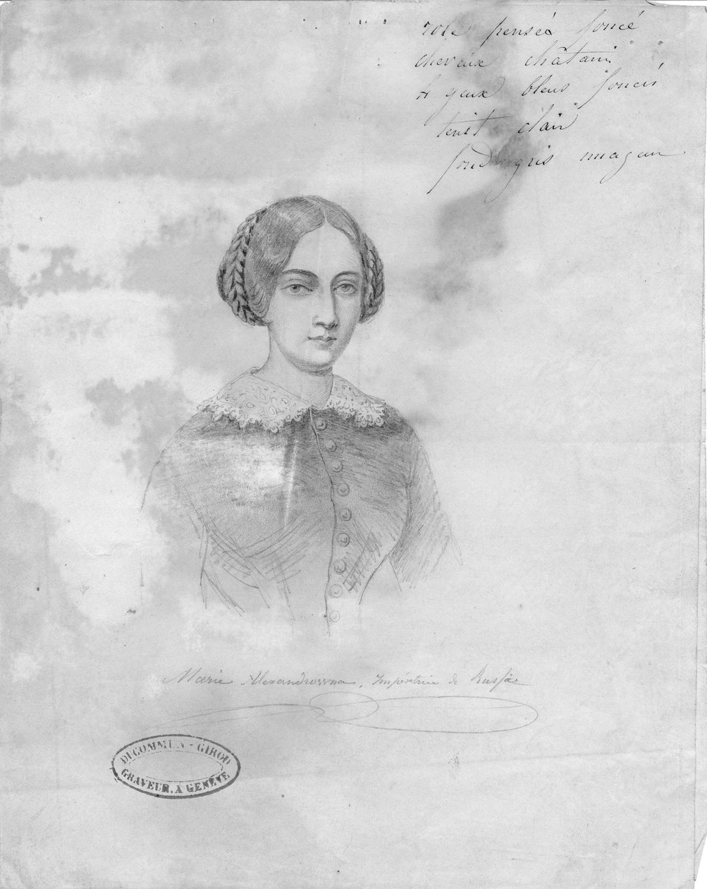 Marie von Hessen-Darmstadt door Unbekannt Unbekannt