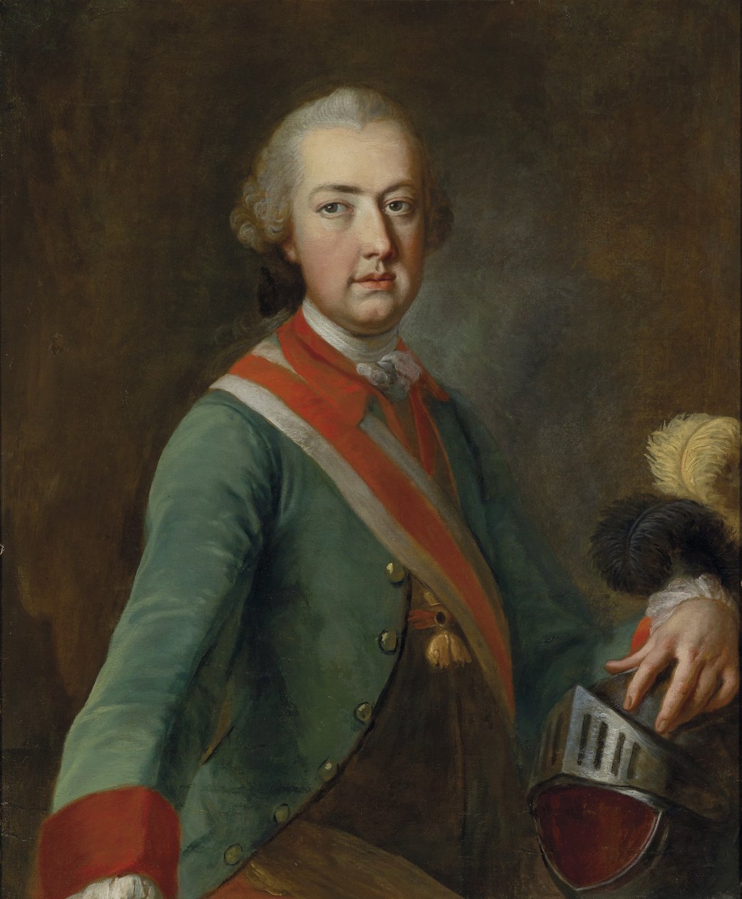 Portret van Jozef II, Heilige Roomse Keizer (1741-1790) door Unbekannt Unbekannt