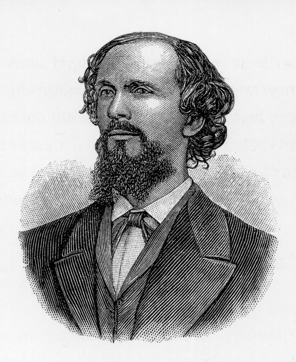 Portret van Karl Heinrich Ulrichs door Unbekannt Unbekannt