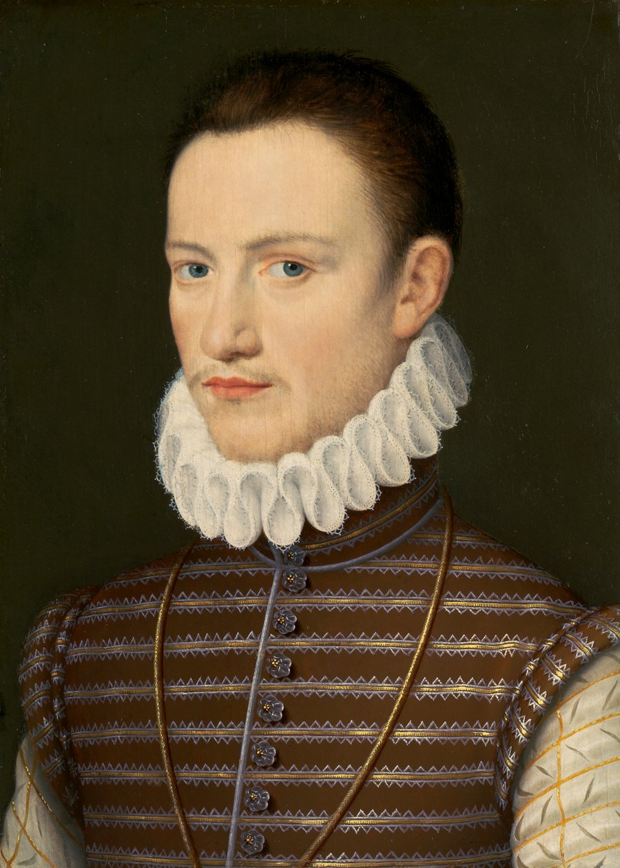 Portret van een edelman door Unbekannt Unbekannt