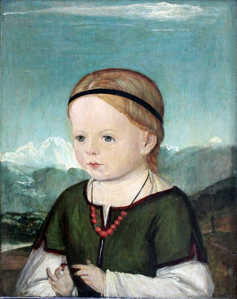 Portret van een Thenn kind door Unbekannt Unbekannt