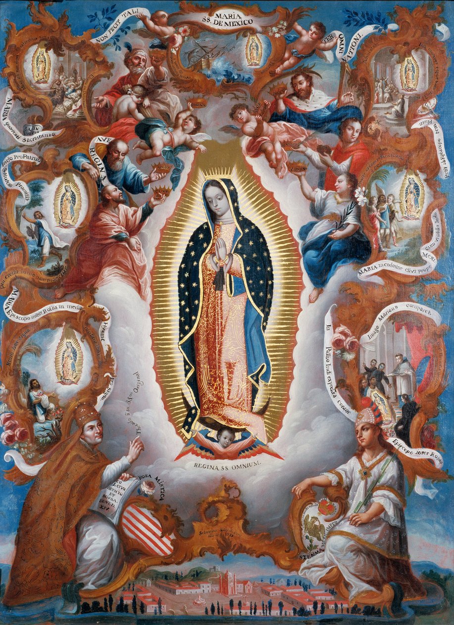 Maagd van Guadalupe door Unbekannt Unbekannt