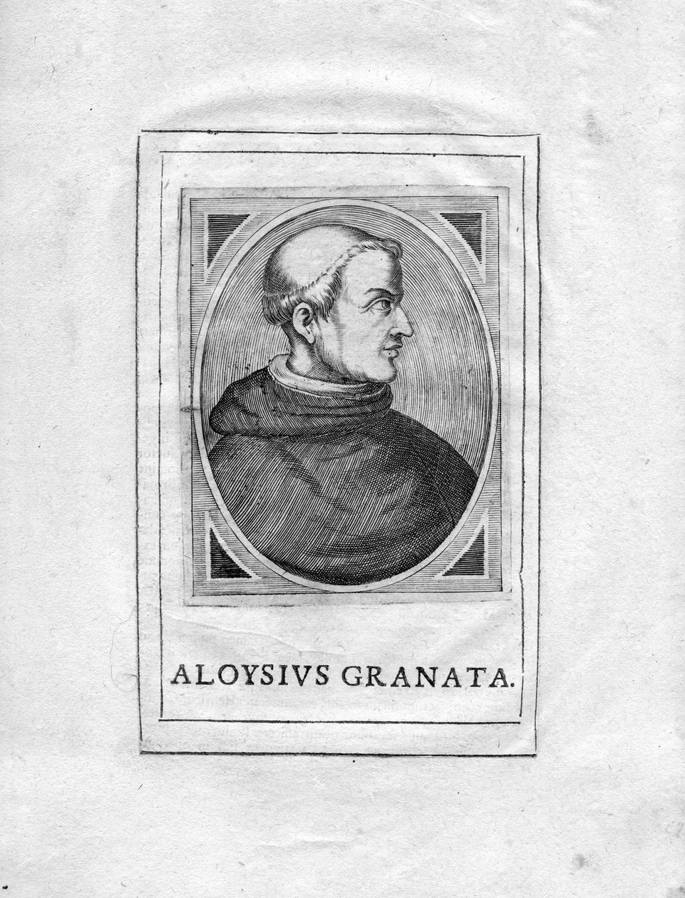 Gegraveerd portret door Unbekannt Unbekannt