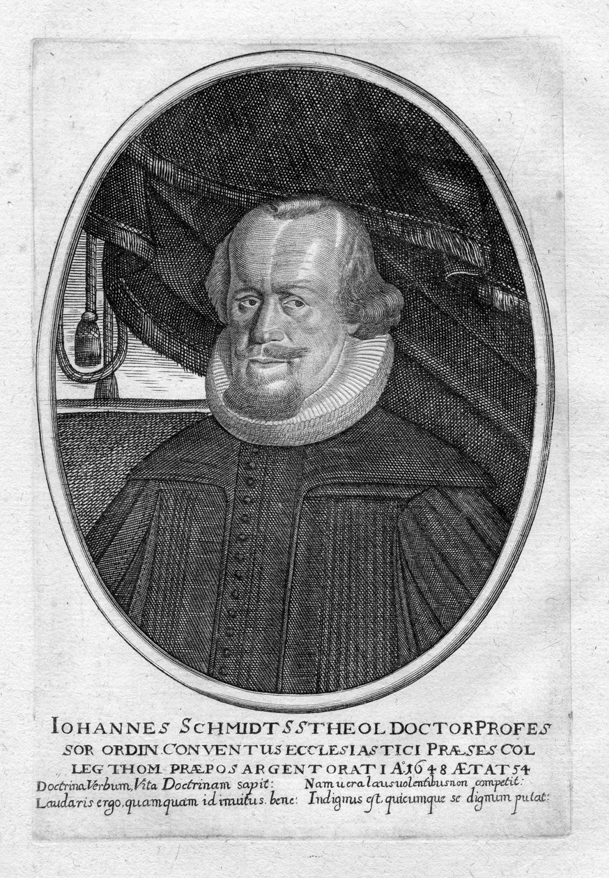 Gegraveerd portret door Unbekannt Unbekannt