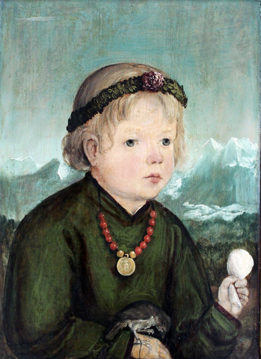 Portret van een Thenn kind door Unbekannt Unbekannt