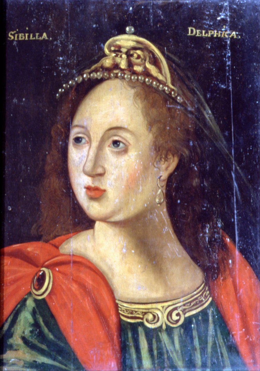 Brits - Delphische Sibyl door Unbekannt Unbekannt