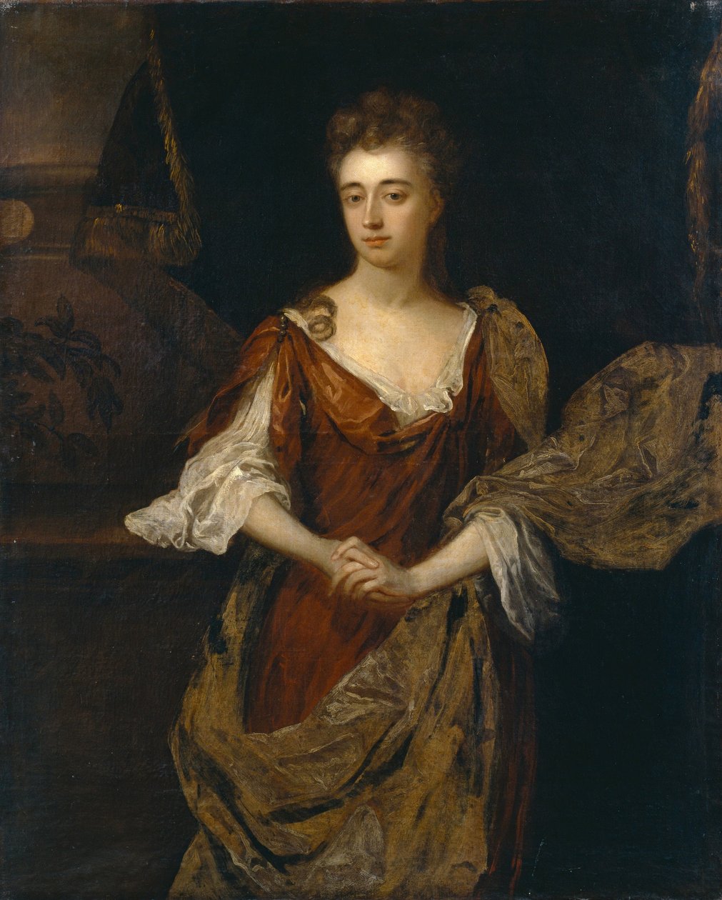 Portret van een Dame door Unbekannt Unbekannt