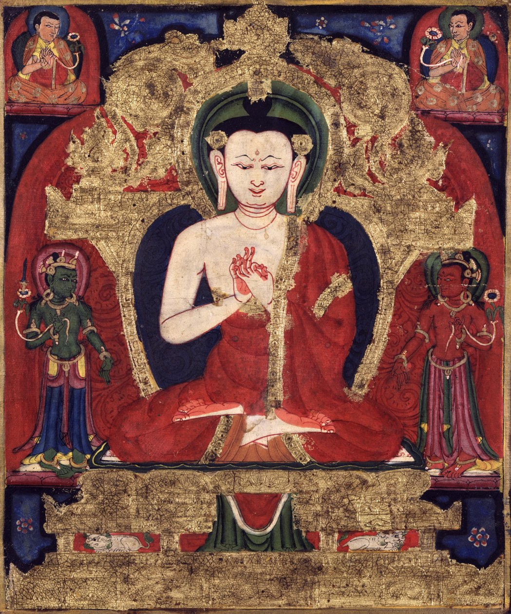 Boeddha Vairocana door Unbekannt Unbekannt