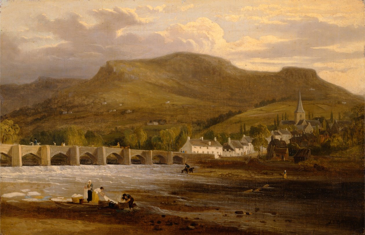 Crickhowell, Breconshire door Unbekannt Unbekannt