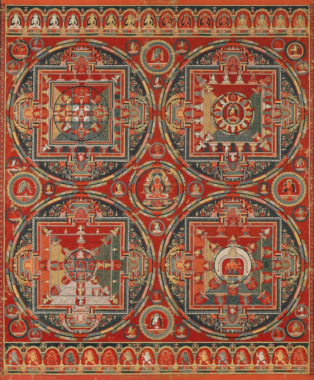Vier Mandala