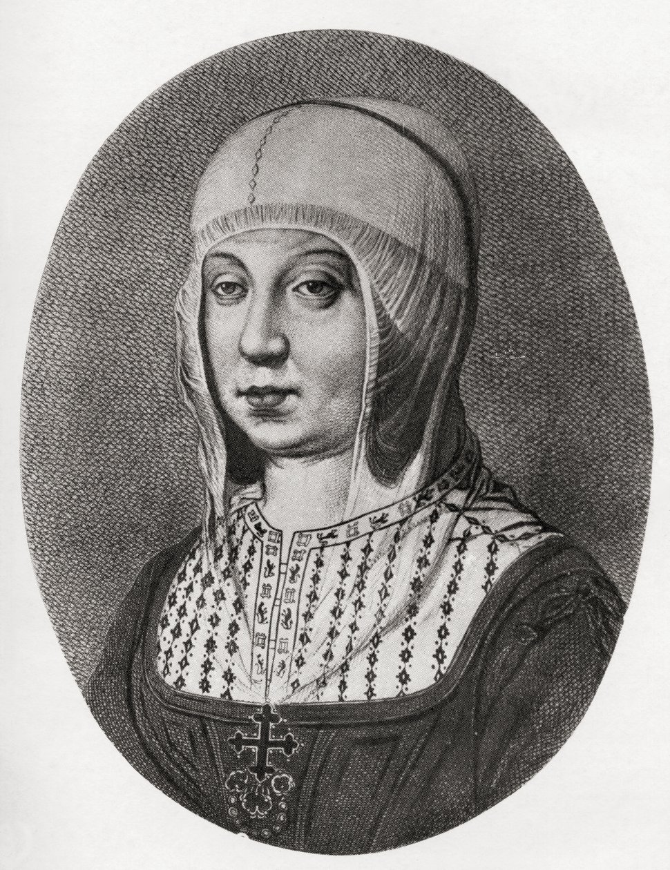 Isabella I van Castilië door Unbekannt Unbekannt