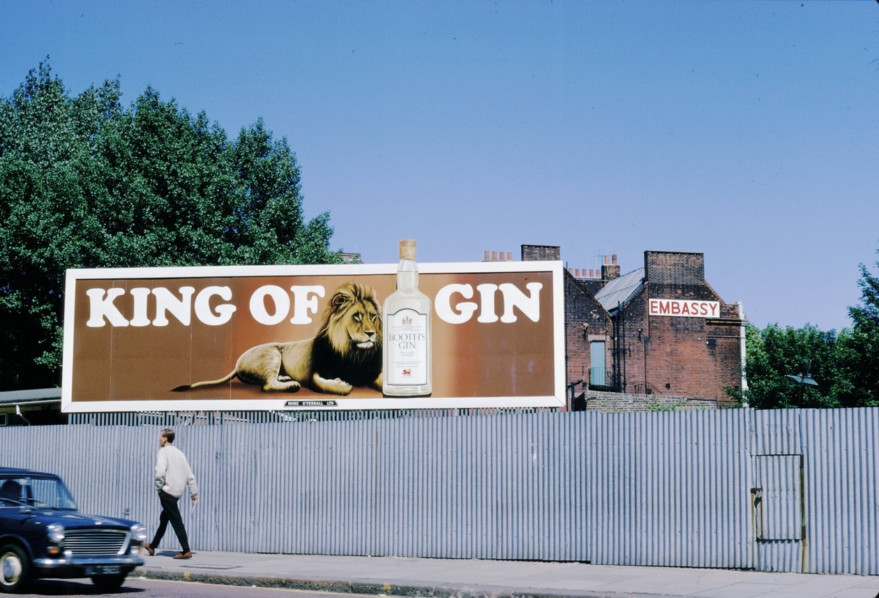 Koning van Gin, Swiss Cottage, 1967 door Unbekannt Unbekannt