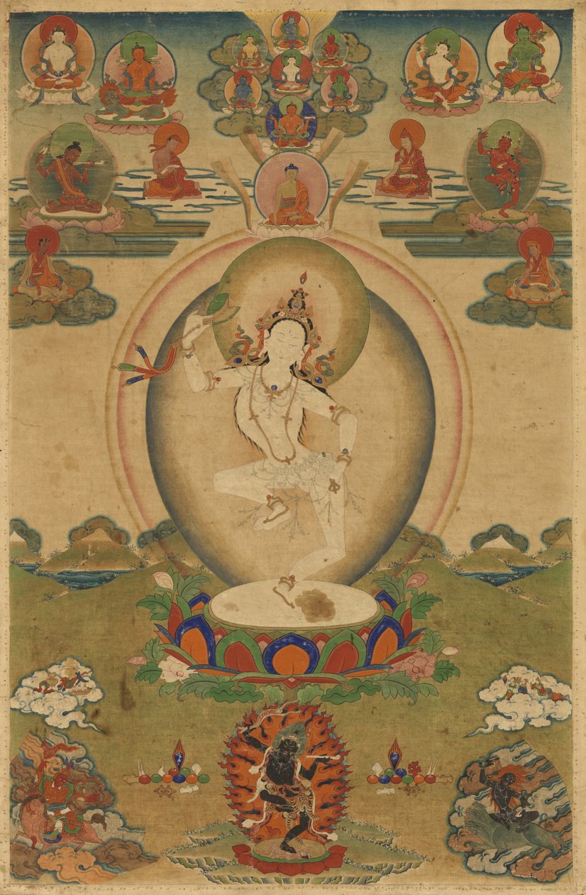 Machig Labdron, de Tibetaanse Yogini door Unbekannt Unbekannt