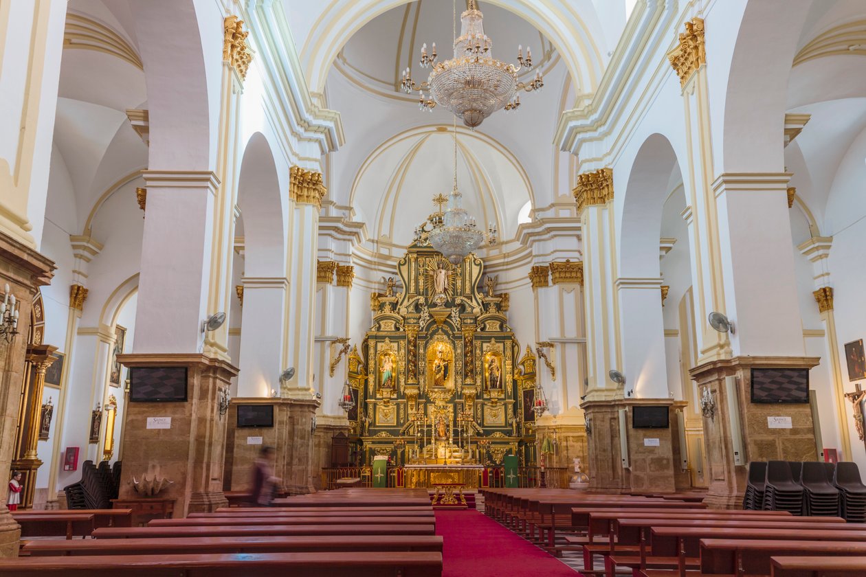 Marbella, Costa del Sol, Spanje. Kerk. door Unbekannt Unbekannt