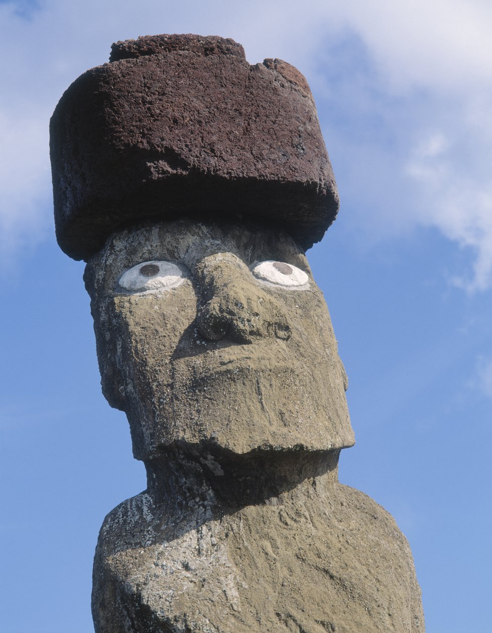 Monolithisch standbeeld op Ahu Ko Te Riku, c.1000-1600 door Unbekannt Unbekannt