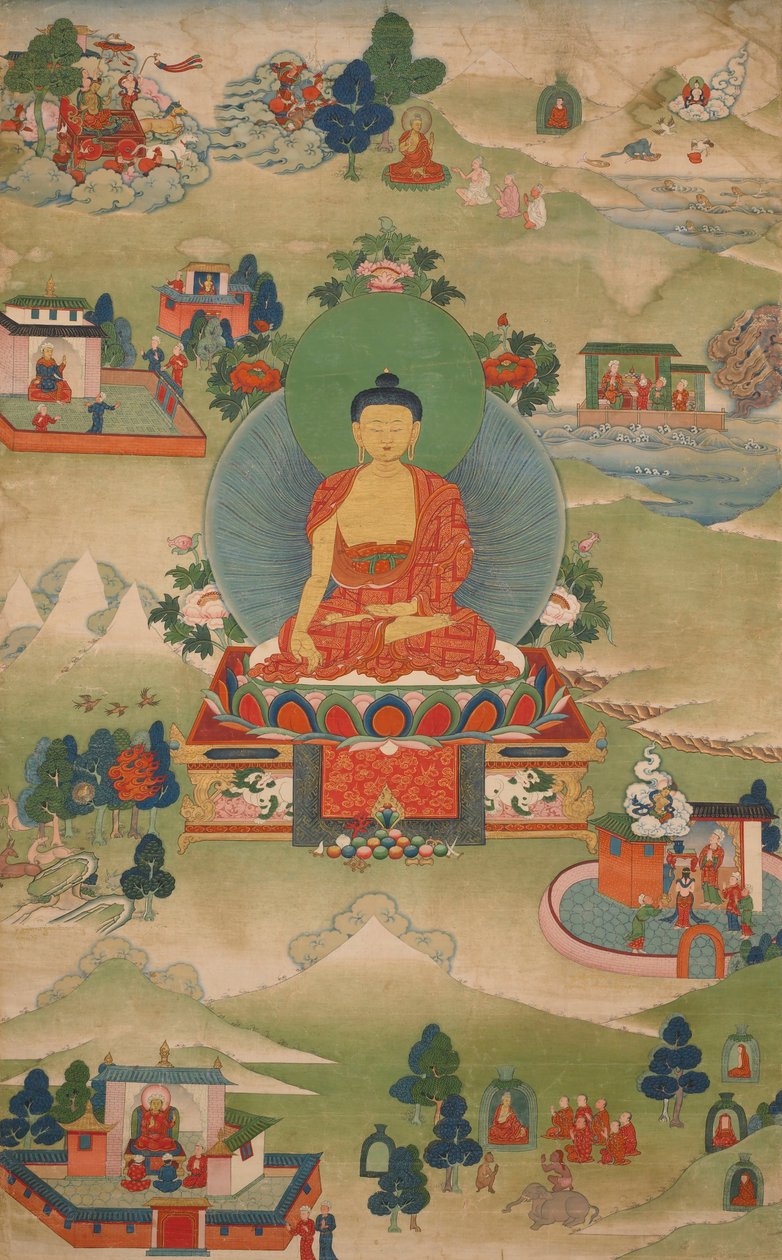 Vorige levens van Shakyamuni Boeddha door Unbekannt Unbekannt