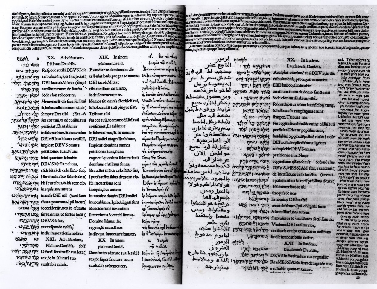 Psalm van David: Psalterim Octaplums, 1516 door Unbekannt Unbekannt