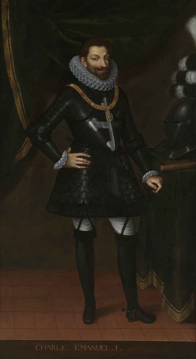 Portret van Carlo Emanuele I door Unbekannt Unbekannt