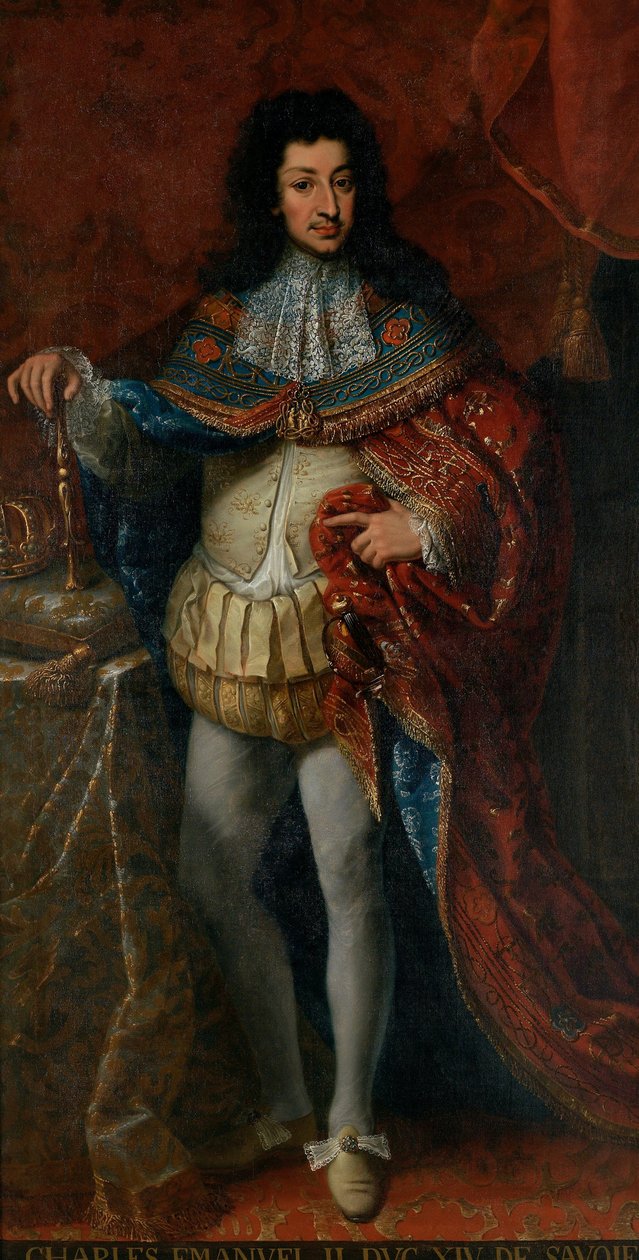 Portret van Carlo Emanuele II door Unbekannt Unbekannt