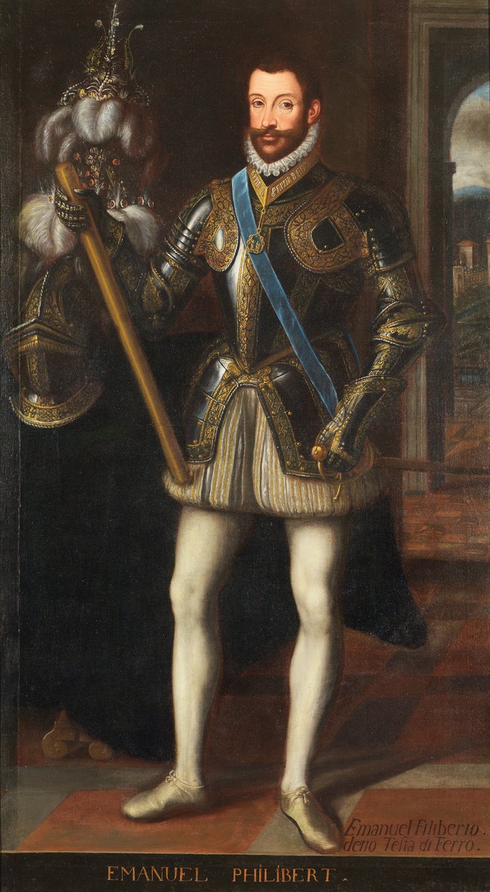 Portret van Emanuele Filiberto door Unbekannt Unbekannt