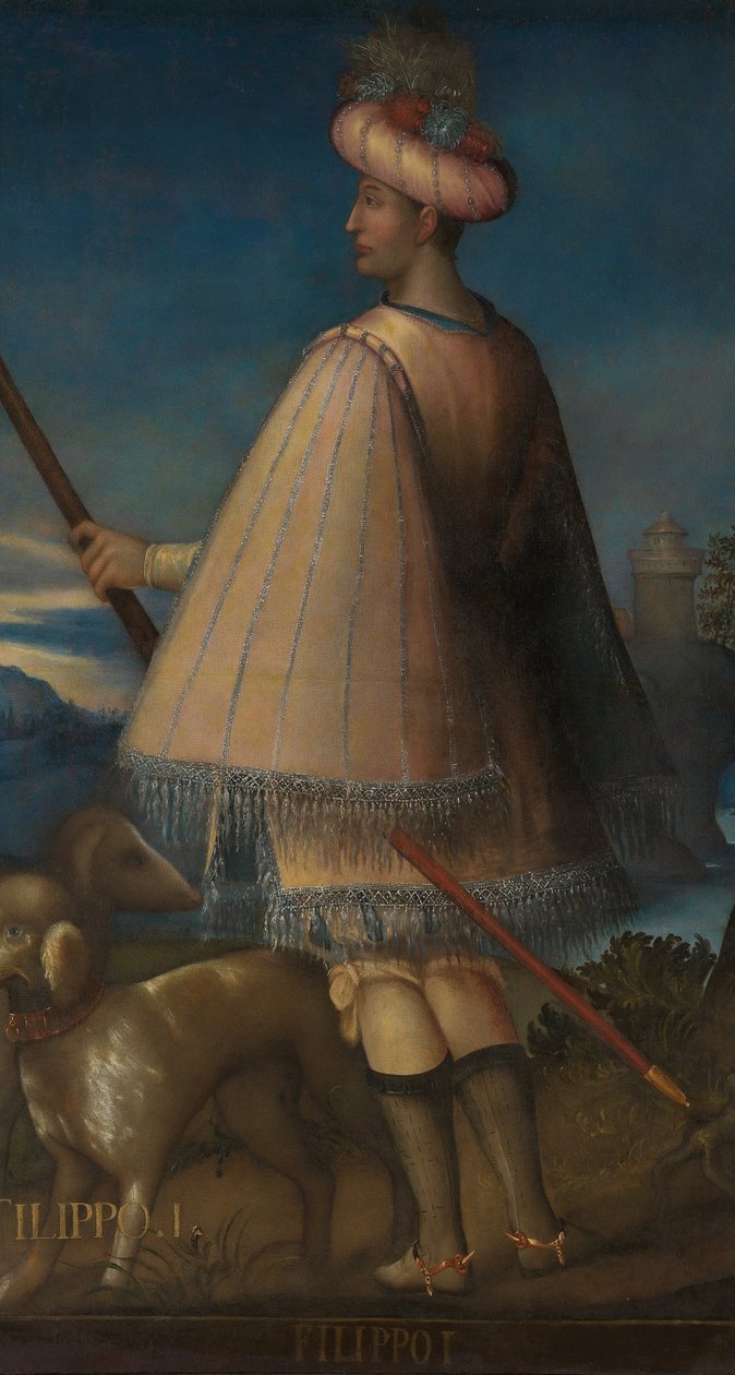 Portret van Filippo I door Unbekannt Unbekannt