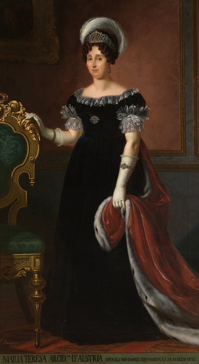 Portret van Maria Teresa door Unbekannt Unbekannt