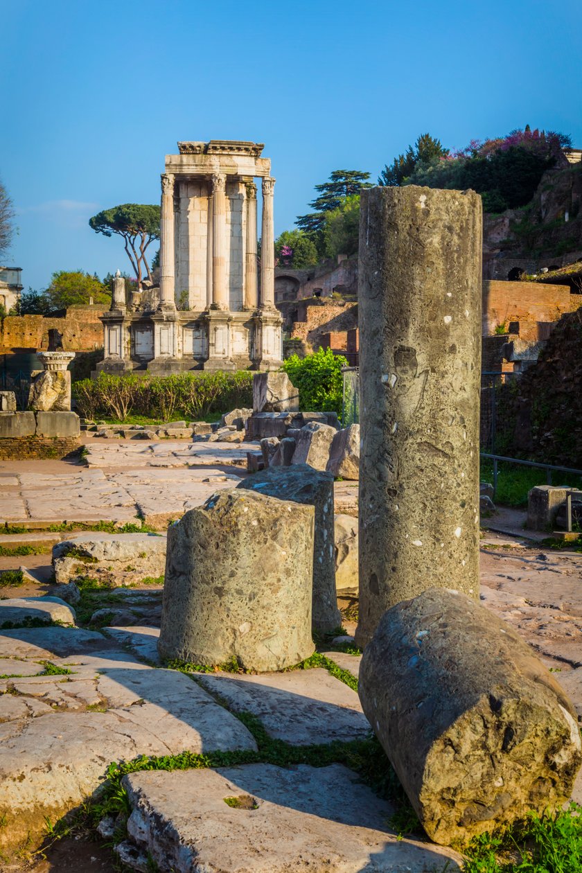 Rome, Italië. Romeins Forum. door Unbekannt Unbekannt
