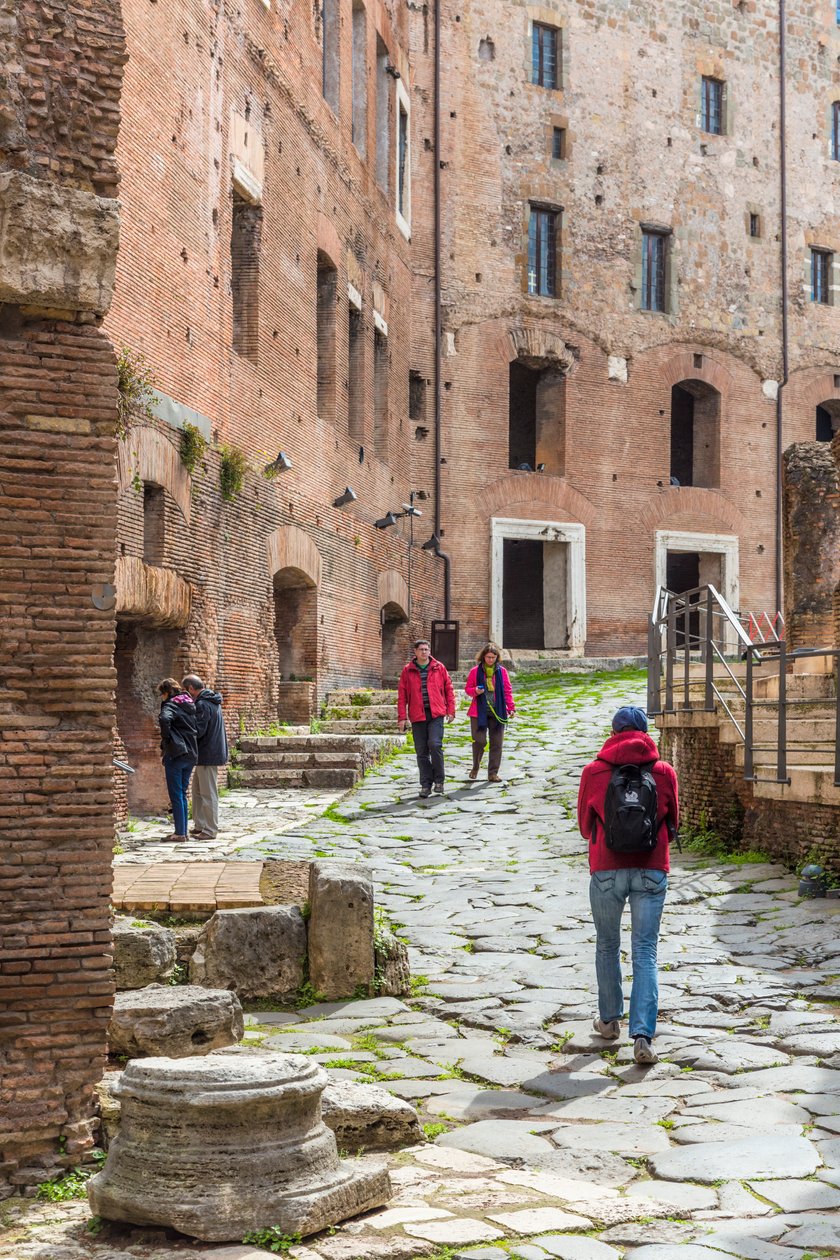 Rome, Italië. Trajan
