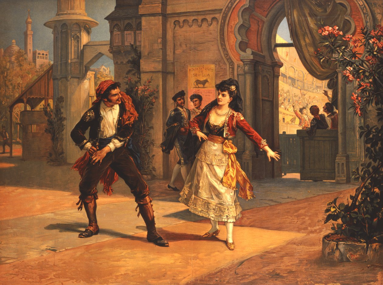 Scène uit de opera 